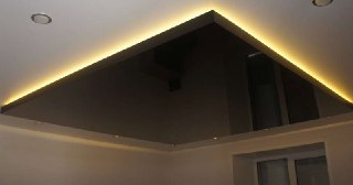 Натяжной потолок с подсветкой Салехард, цена от 2138 руб.