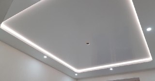 Светодиодные натяжные потолки Салехард, цена от 1572 руб.